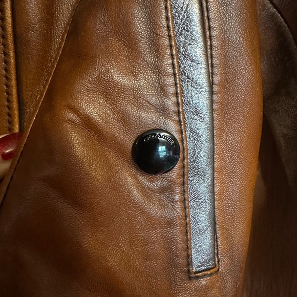 Coach Leather Jacket - Picture 14 of 16